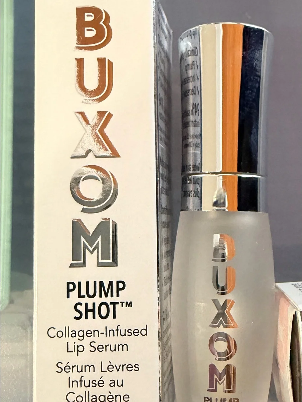 Buxom Plump Shot Collagen-Infused Lip Serum — Clear